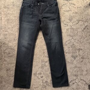 Levi's Dark Gray Straight Jeans for Men
